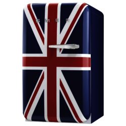 Smeg FAB10LUJ 55cm Fridge with Ice Box in Union Jack Design with Left Hand Hinge